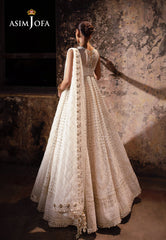 Asim Jofa Designers Limited Edition Ajkbd-06 Embroidered Chiffon Stitched 3 Pcs