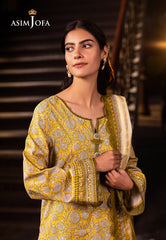 Asim Jofa Prints Unstitched Drop 2 Ajubj-51 Printed Lawn 3 Pc