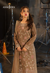 Festive Opulence By Asim Jofa Unstitched 3 Piece Formals Suit-AJFO-12