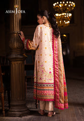 Asim Jofa Designers Limited Edition Pret Ajubj-02 Printed Embroidered Lawn Stitched 3 Pc