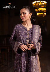Asim Jofa Prints Unstitched Drop 2 Ajubj-48 Printed Lawn 3 Pc