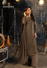 Festive Opulence By Asim Jofa Unstitched 3 Piece Formals Suit-AJFO-09
