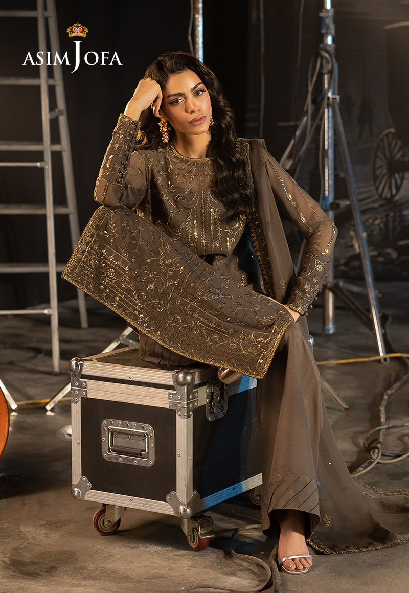 Festive Opulence By Asim Jofa Unstitched 3 Piece Formals Collection'2025-AJFO-09