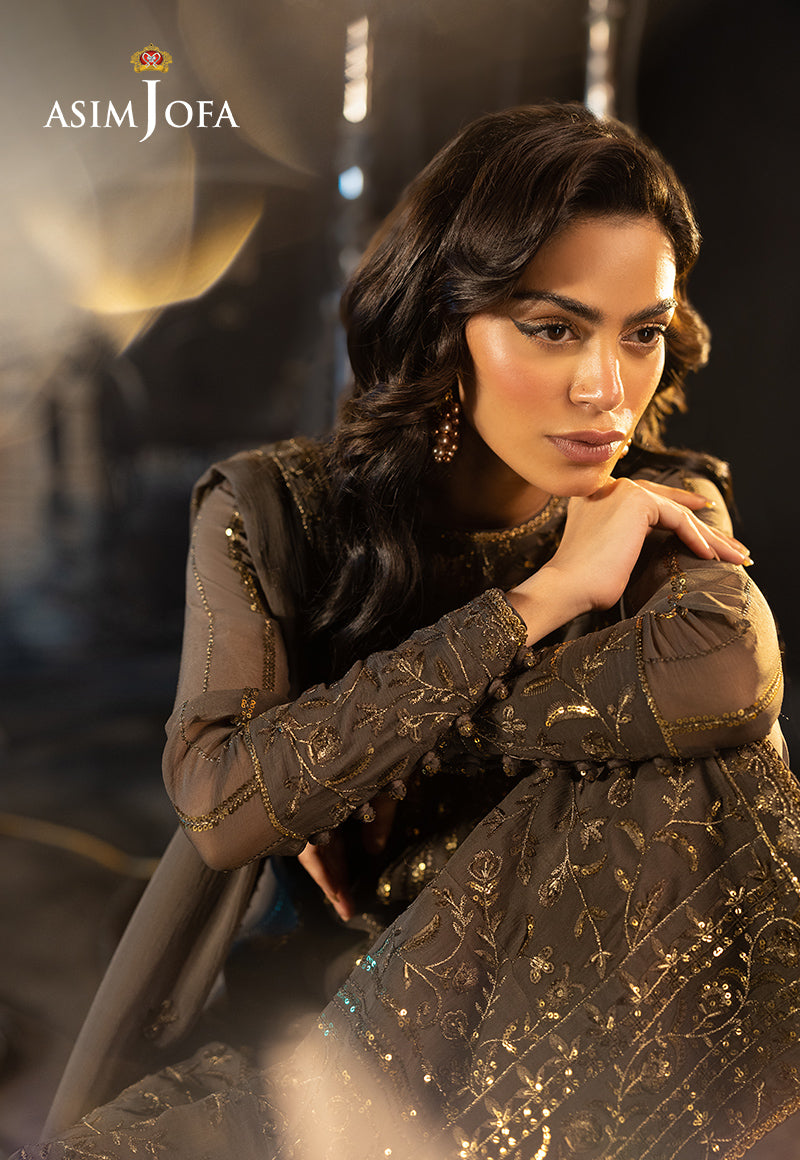 Festive Opulence By Asim Jofa Unstitched 3 Piece Formals Collection'2025-AJFO-09