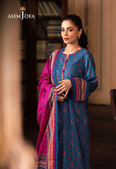Asim Jofa Prints Unstitched Drop 1 Ajubj-40 Printed Lawn 3 Pcs