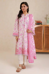 Zellbury Unstitched 3 Piece Lawn Vol-04 Suit-WUS26E30561