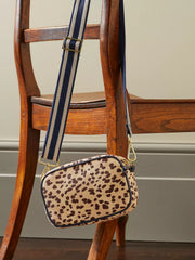 Fineur - Cheetah Canvas Crossbody Bags