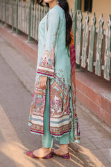 Asim Jofa Prints Unstitched 3 Piece Digital Lawn Vol-03 Suit-AJBB-07