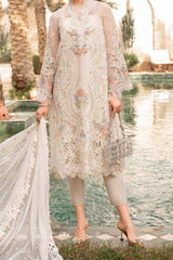 Voyage A Luxe by Maria B Unstitched 3 Piece Luxury Lawn Suit-D-2405-A