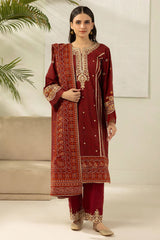 Zellbury Unstitched 3 Piece Lawn Vol-04 Suit-WUS26E30501
