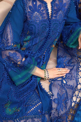 Voyage A Luxe by Maria B Unstitched 3 Piece Luxury Lawn Suit-D-2404-B