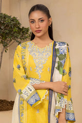 Zellbury Unstitched 3 Piece Lawn Vol-04 Suit-WUS26E30642