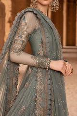 Voyage A Luxe by Maria B Unstitched 3 Piece Luxury Lawn Suit-D-2403-A
