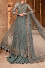 Voyage A Luxe by Maria B Unstitched 3 Piece Luxury Lawn Suit-D-2403-A