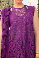 Voyage A Luxe by Maria B Unstitched 3 Piece Luxury Lawn Suit-D-2402-B