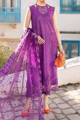 Voyage A Luxe by Maria B Unstitched 3 Piece Luxury Lawn Suit-D-2402-B