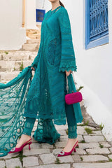 Voyage A Luxe by Maria B Unstitched 3 Piece Luxury Lawn Collection'2024-D-2402-A