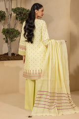 Zellbury Unstitched 3 Piece Lawn Vol-04 Suit-WUS26X30770