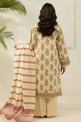 Zellbury Unstitched 3 Piece Lawn Vol-04 Suit-WUS26X30636