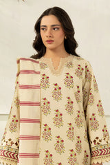 Zellbury Unstitched 3 Piece Lawn Vol-04 Suit-WUS26X30636