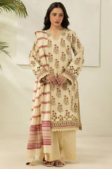 Zellbury Unstitched 3 Piece Lawn Vol-04 Suit-WUS26X30636