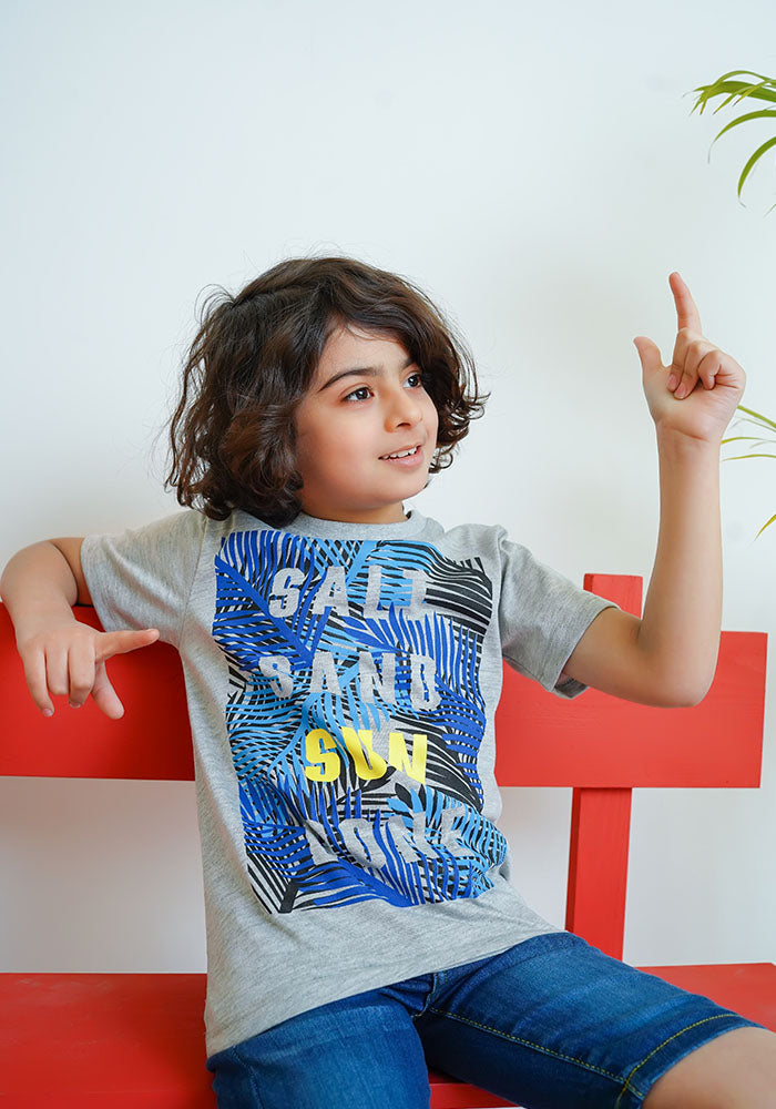 Printed T-Shirt - Wear Ochre