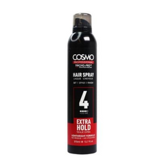 Cosmo Professional Hair Spray 4 Hold Level Extra Hold 375Ml
