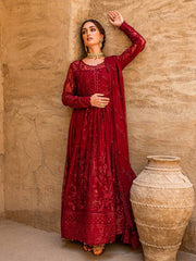 Gulaal Unstitched 3 Piece Emb Chiffon Suit-Zaariya 01