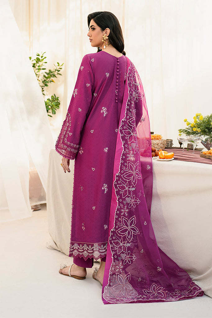 Lamhay By Zarif Unstitched 3 Piece Luxury Eid Lawn Collection-01-Aloha