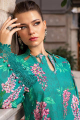 M Prints By Maria B Unstitched 3 Piece Cambric Fall Edit Suit-MPT-2301-A