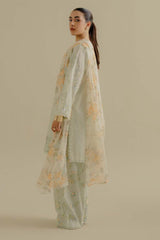 COCO By Zara Shah Jahan Unstitched 3 Piece Lawn Drop 2 Suit-01-B-Elva