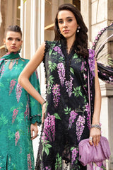 M Prints By Maria B Unstitched 3 Piece Cambric Fall Edit Suit-MPT-2301-B