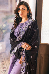 Symphony By Mushq Unstitched 3 Piece Emb Karandi Suit-01-Glam Attitude