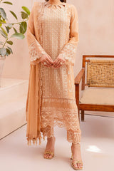 Ensembles By Azure Unstitched 3 Piece Festive Formals Eid Edit Suit-01-Sunlit
