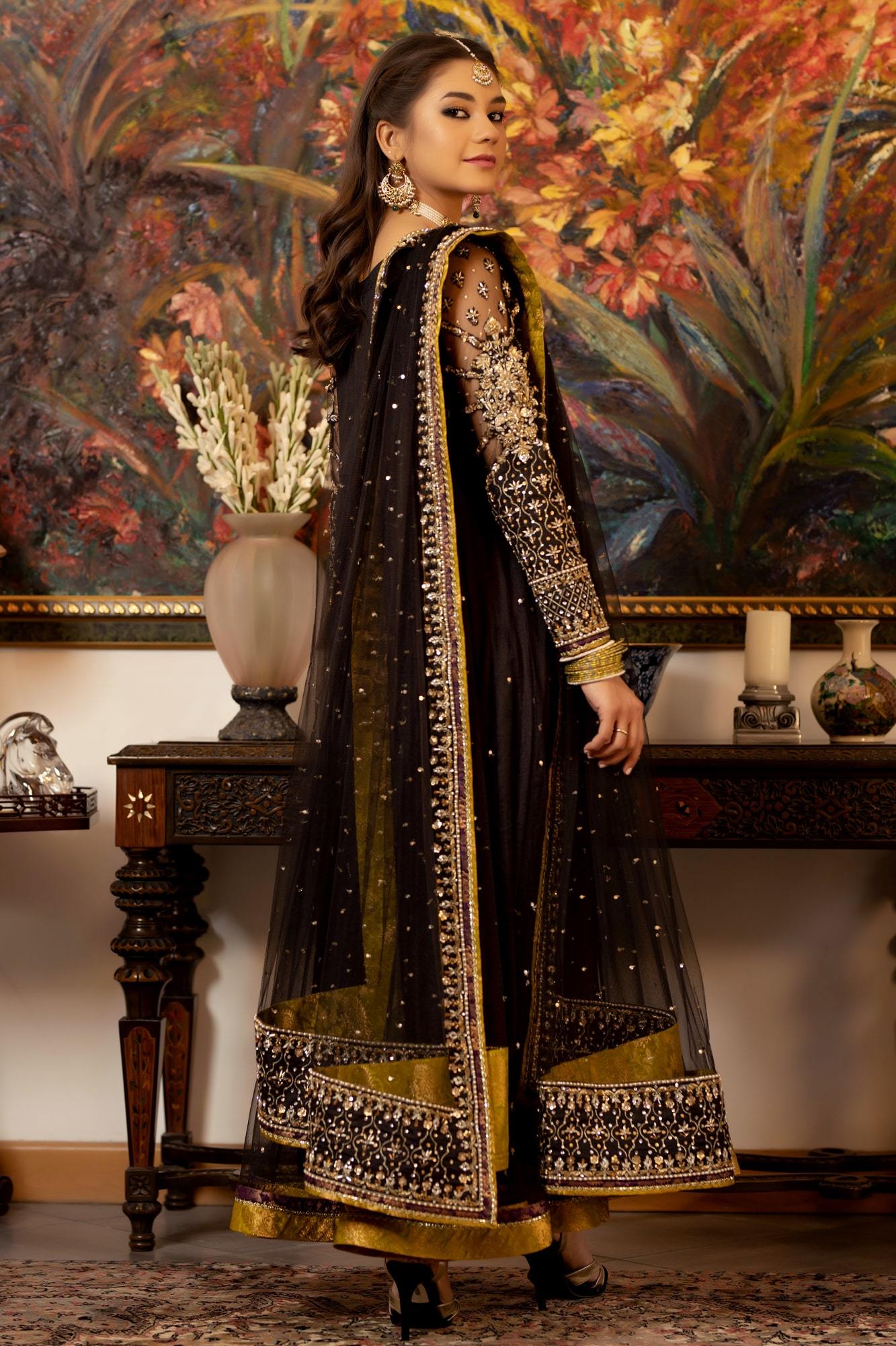 Neher By Zaaviay Stitched Kala Sha Kala A (Ready To Wear - Three Piece)