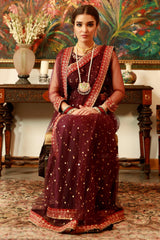 Neher By Zaaviay Stitched Shadmani (Ready To Wear - Three Piece)