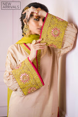 Gehna By Zaaviay Stitched Kangan (Three Piece)