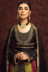 Gehna By Zaaviay Stitched Naurattan (Three Piece)