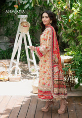 Asim Jofa Prints Unstitched Drop 2 Ajuub-31 Printed Lawn 3 Pc
