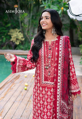 Asim Jofa Prints Unstitched Drop 2 Ajuub-32 Printed Lawn 3 Pc