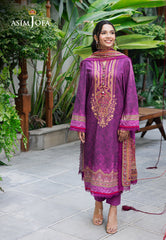 Asim Jofa Prints Unstitched Drop 2 Ajuub-30 Printed Lawn 3 Pc