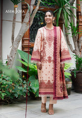 Asim Jofa Prints Unstitched Drop 2 Ajuub-22 Printed Lawn 3 Pc