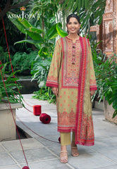 Asim Jofa Prints Unstitched Drop 2 Ajuub-28 Printed Lawn 3 Pc