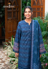 Asim Jofa Prints Unstitched Drop 2 Ajuub-37 Printed Lawn 3 Pc