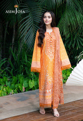 Asim Jofa Prints Unstitched Drop 2 Ajuub-29 Printed Lawn 3 Pc