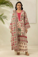 Zellbury Unstitched 3 Piece Lawn Vol-04 Suit-WUS26X30489