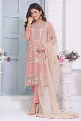 Libaas e Khas by Soghat Unstitched 3 Piece Luxury Chiffon Collection'2022-LK-01