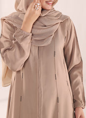 Hijab Ul Hareem Desert Glow Stone Work Nida Abaya | 0116-RC-1106