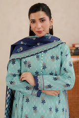 Zellbury Unstitched 2 Piece Lawn Vol-04 Suit-WUS26X20922