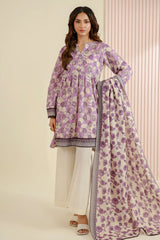 Zellbury Unstitched 2 Piece Lawn Vol-04 Suit-WUS26X20924